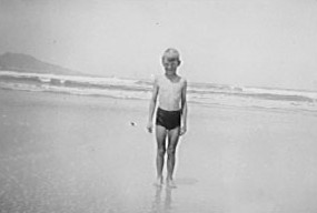 At the beach