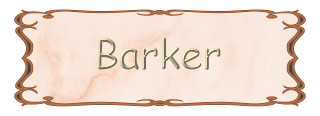 BARKER