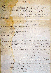 Tumbnail image of top of 1853 Goldfields Petition